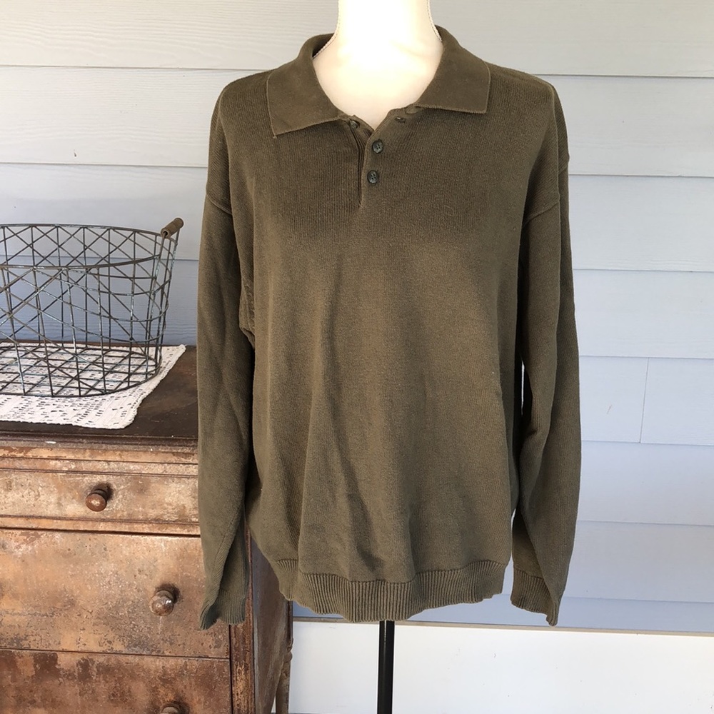 Vintage Men’s Green Sweater